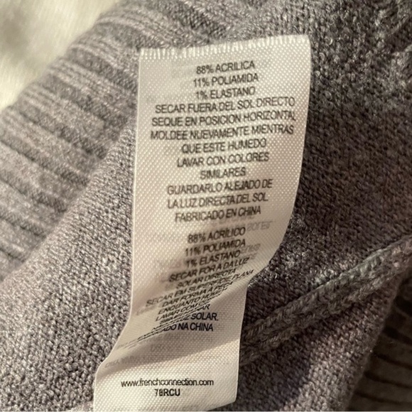 French Connection Striped Colour Blocked Sweater - Picture 6 of 8